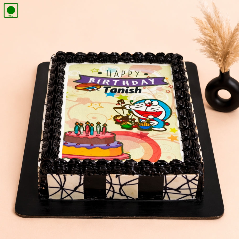 Doraemon Photo Cake - Gurgaon & Delhi NCR | Cakofy