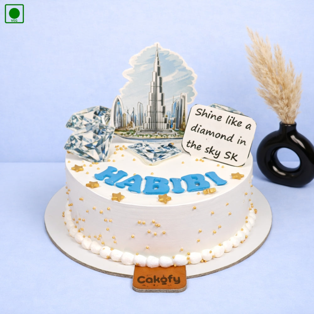 Dubai Diamond Cake – Gurgaon & Delhi NCR | Cakofy