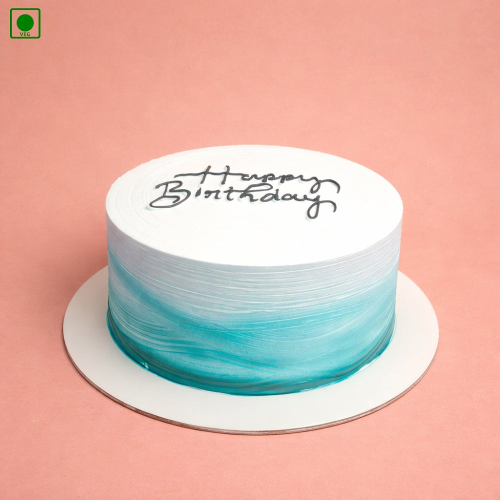 Elegant Ombre Birthday Cake - Gurgaon & Delhi NCR | Cakofy