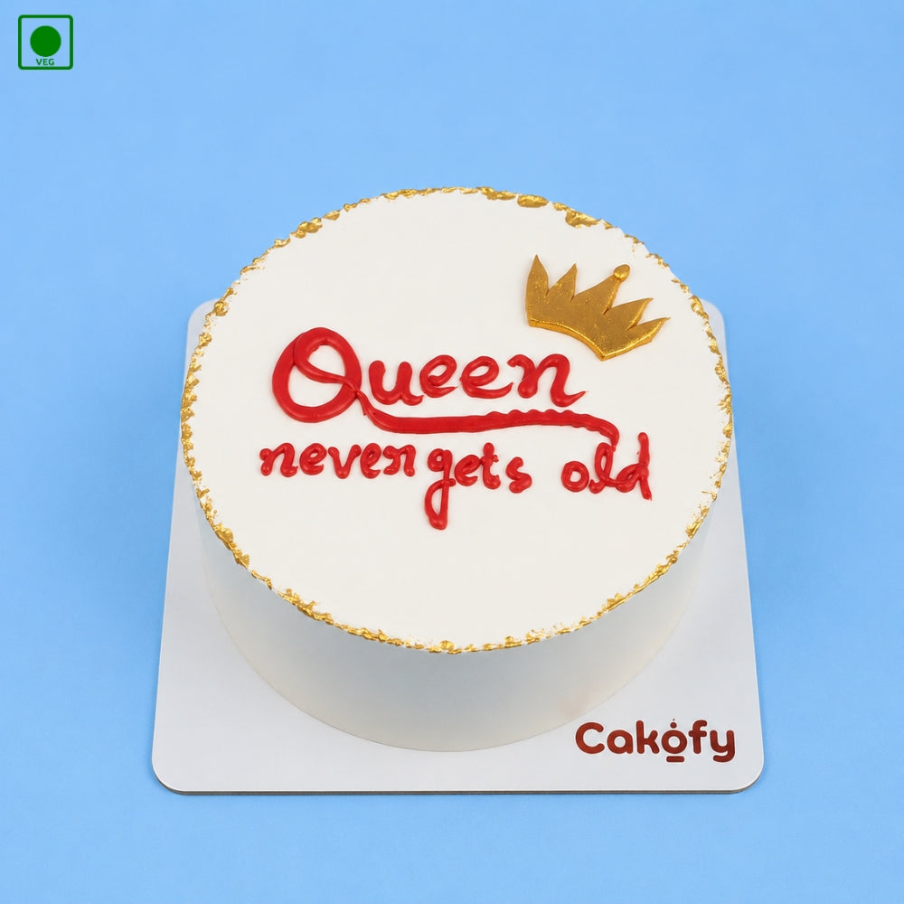 Elegant Queen Crown Cake - Gurgaon, Delhi & Noida