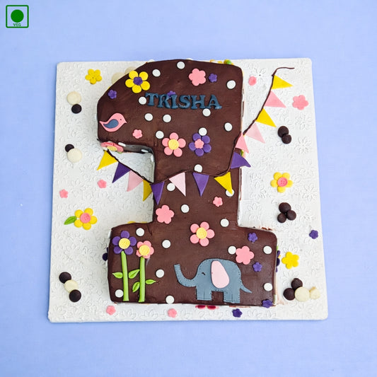 Elephant Number Cake - Gurgaon & Delhi NCR | Cakofy