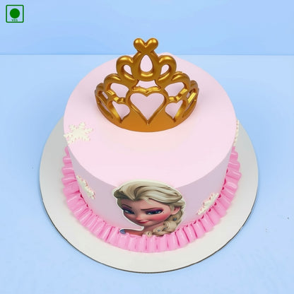 Elsa Crown Cake – Gurgaon, Delhi & Noida