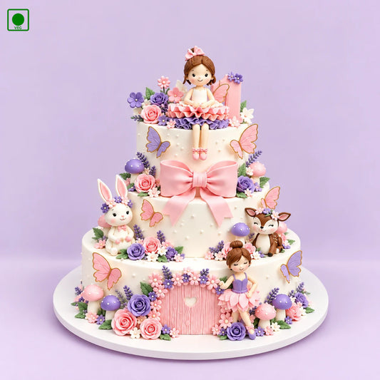 Enchanted Fairy Garden Cake – Gurgaon, Delhi & Noida