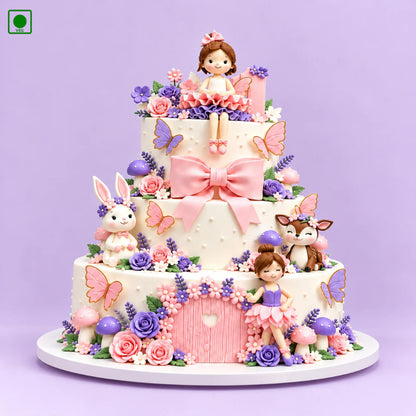 Enchanted Fairy Garden Cake – Gurgaon, Delhi & Noida