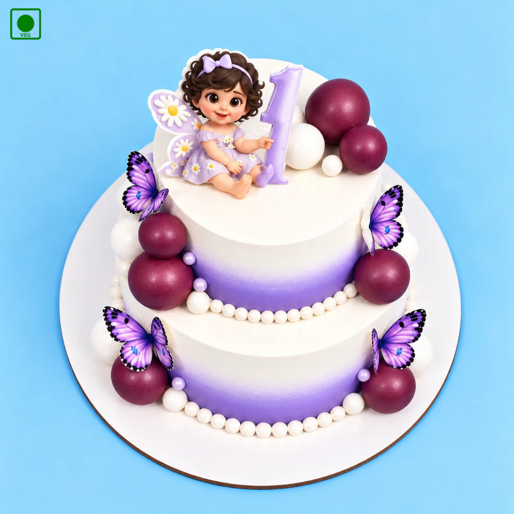 Fairy Butterfly Cake