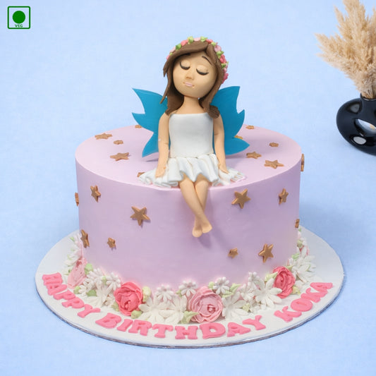 Fairy Princess Birthday Cake – Gurgaon & Delhi NCR | Cakofy
