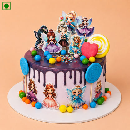 Fairy Princess Drip Theme Cake – Gurgaon, Delhi & Noida