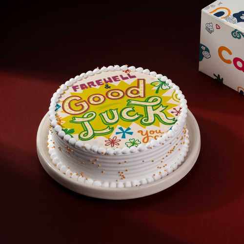 Farewell & Good Luck Cake
