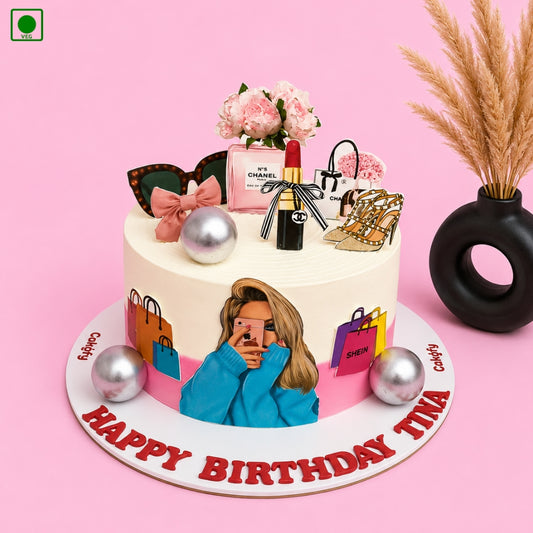 Fashion Queen Birthday Cake - Gurgaon, Delhi & Noida