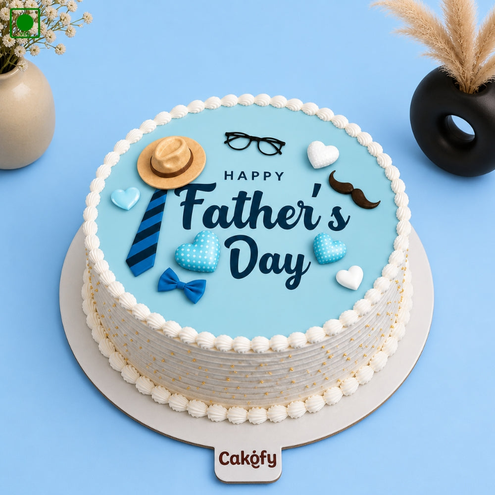Father’s Day Poster Cake -  Gurgaon, Delhi & Noida