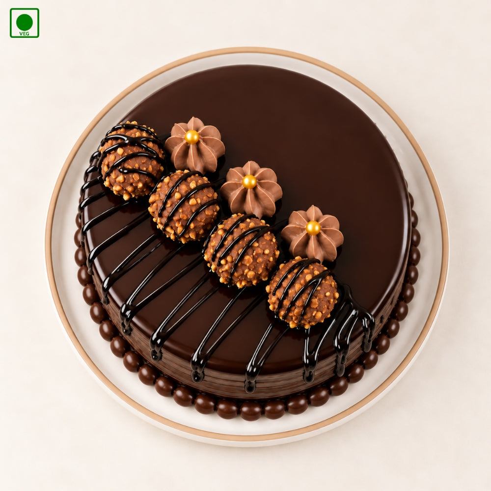 Ferrero Rocher Cake - Gurgaon, Delhi & Noida