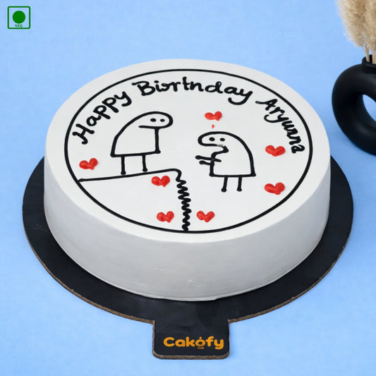 Flork Theme Cake - Gurgaon & Delhi NCR | Cakofy
