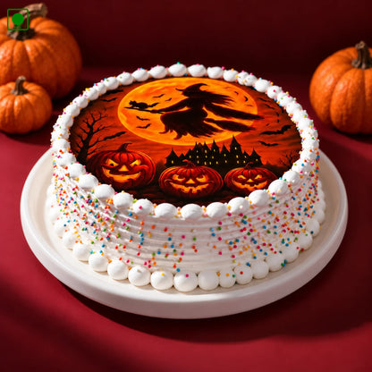 Flying Witch Photo Cake - Gurgaon, Delhi & Noida