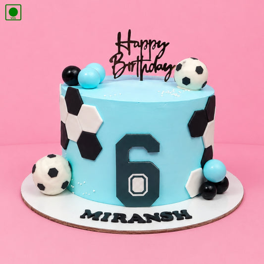 Football Theme Birthday Cake – Gurgaon, Delhi & Noida