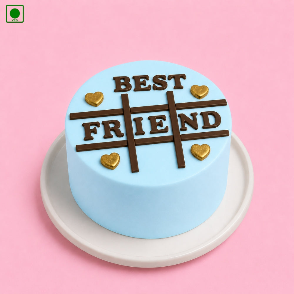 Forever Best Friends Cake - Gurgaon, Delhi & Noida