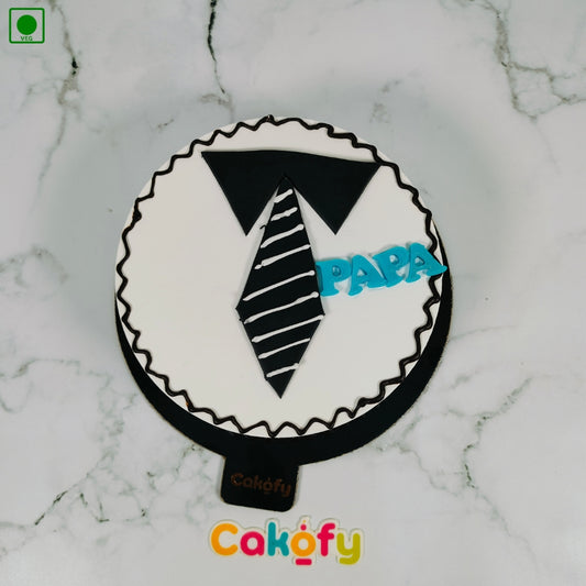 Formal Tie Design Cake - Gurgaon & Delhi NCR | Cakofy
