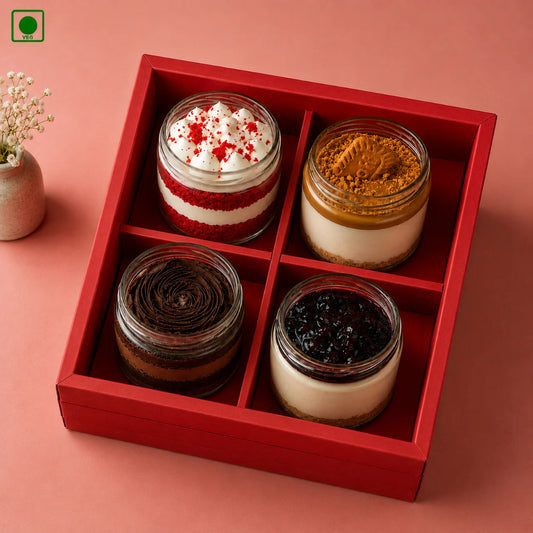 Four Flavors Jar Hamper - Gurgaon, Delhi & Noida