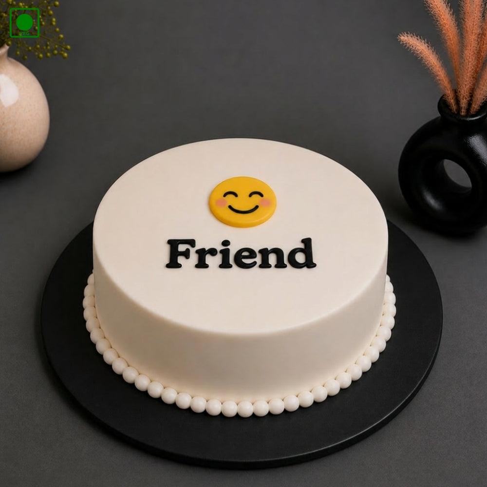 Friend Smile Cake  - Gurgaon, Delhi & Noida