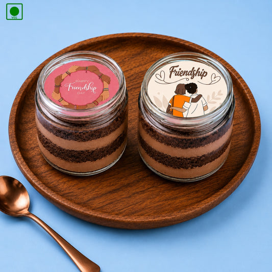 Friendship Day Chocolate Jar Cake Combo - Gurgaon, Delhi & Noida