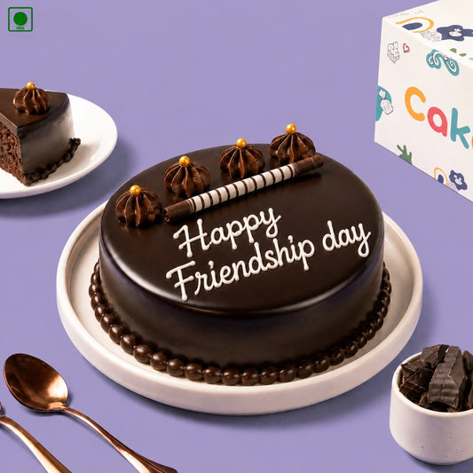 Friendship Day Special Truffle Cake – Gurgaon & Delhi NCR | Cakofy