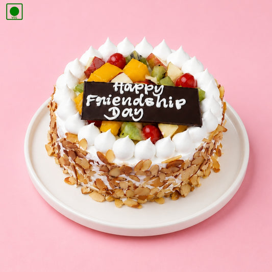 Friendship Day Fresh Fruit Cake – Gurgaon, Delhi & Noida