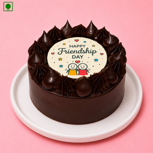 Friendship Day Photo Print Bento Cake – Gurgaon, Delhi & Noida