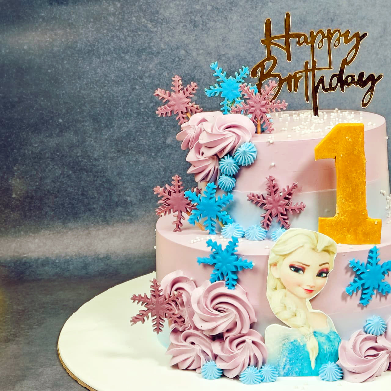 Frozen Elsa Princess Theme Birthday Cake – Gurgaon & Delhi NCR | Cakofy