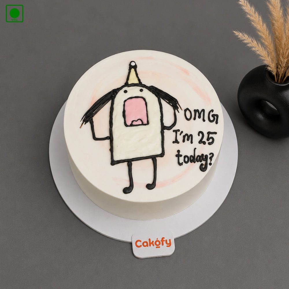 Funny Adulting Birthday Cake - Gurgaon, Delhi & Noida
