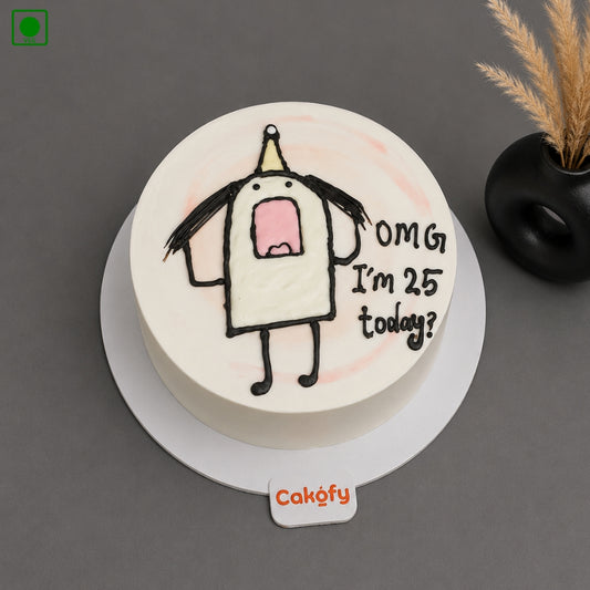 Funny Adulting Birthday Cake - Gurgaon, Delhi & Noida