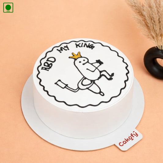 Funny Sketch Birthday Cake - Gurgaon & Delhi NCR | Cakofy