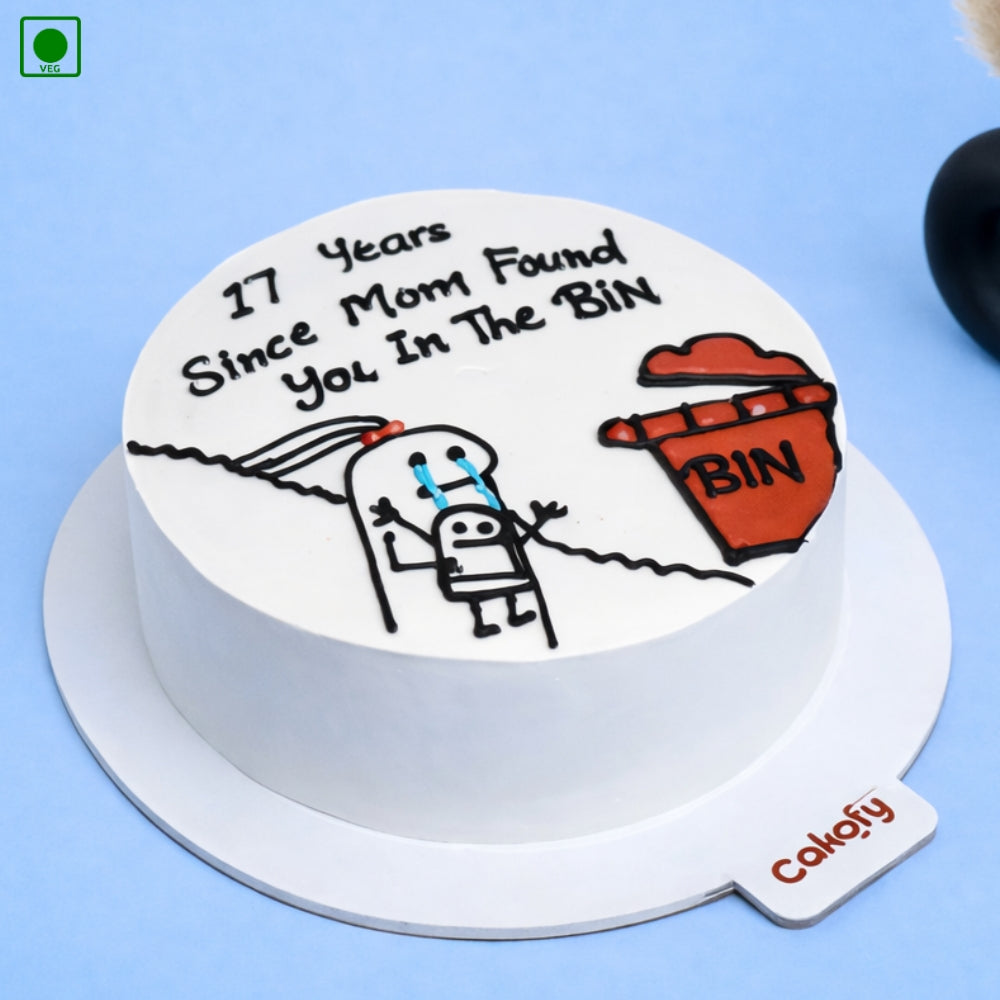 Funny Roast Birthday Cake - Gurgaon & Delhi NCR | Cakofy