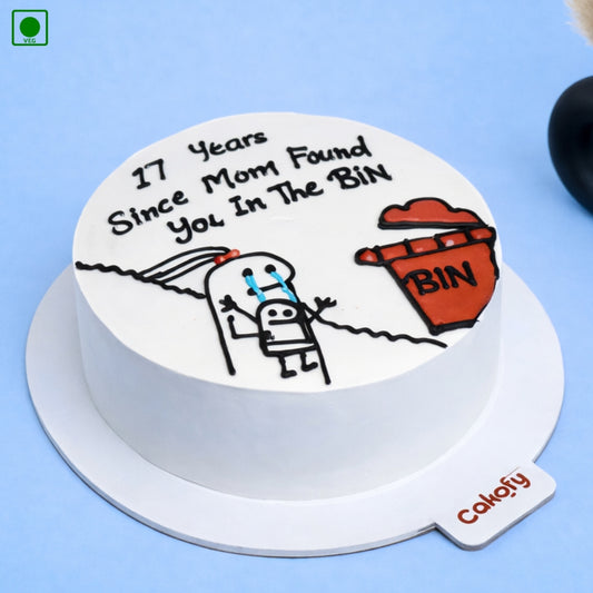 Funny Roast Birthday Cake - Gurgaon & Delhi NCR | Cakofy