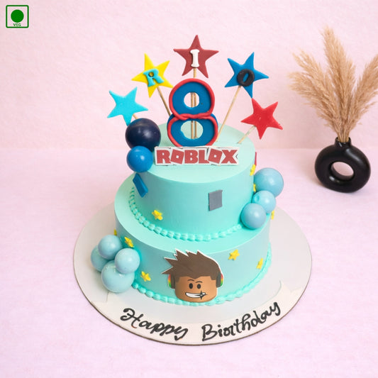 Gaming Star Roblox Cake – Gurgaon & Delhi NCR | Cakofy