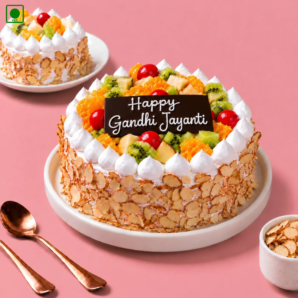 Gandhi Jayanti Fruit Cake - Gurgaon, Delhi & Noida