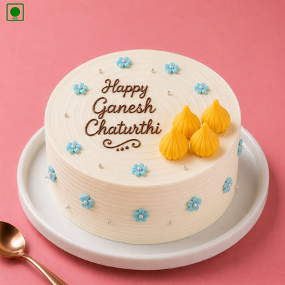 Ganesh Chaturthi Blessings Cake - Gurgaon, Delhi & Noida