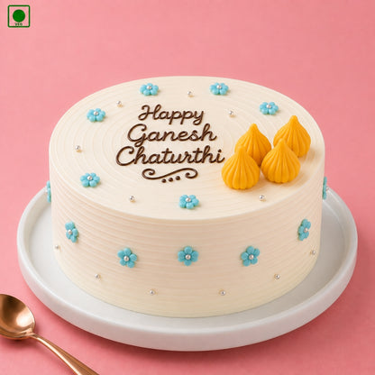Ganesh Chaturthi Blessings Cake - Gurgaon, Delhi & Noida