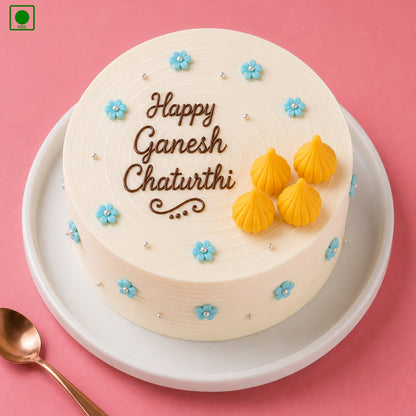 Ganesh Chaturthi Blessings Cake - Gurgaon, Delhi & Noida