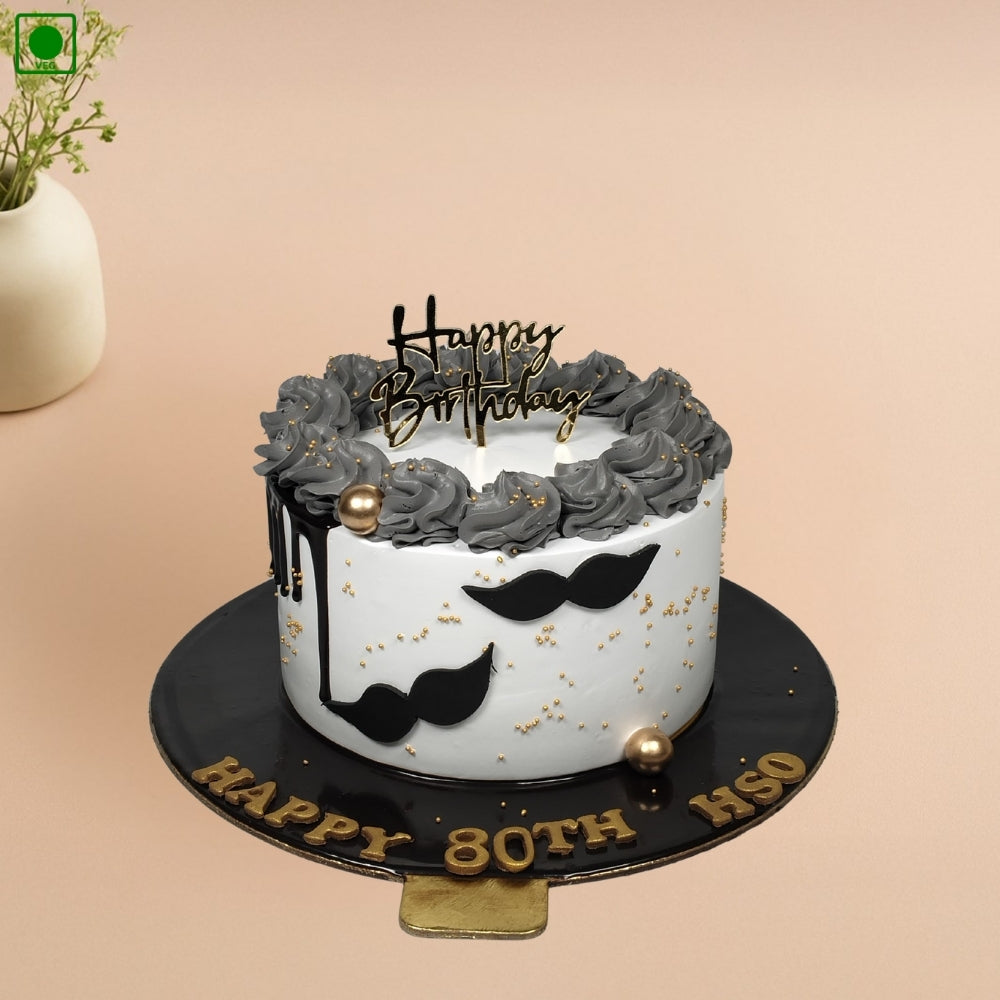Gentleman Design Birthday Cake - Gurgaon & Delhi NCR | Cakofy