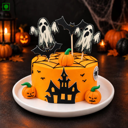 Ghostly Mansion Halloween Cake - Gurgaon, Delhi & Noida