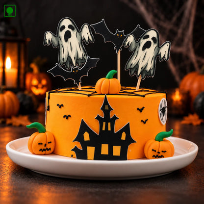 Ghostly Mansion Halloween Cake - Gurgaon, Delhi & Noida