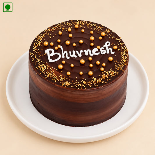Golden Pearl Chocolate Cake – Gurgaon, Delhi & Noida