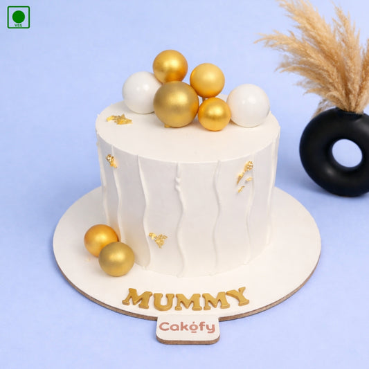 Golden Pearl Mommy Cake - Gurgaon & Delhi NCR | Cakofy