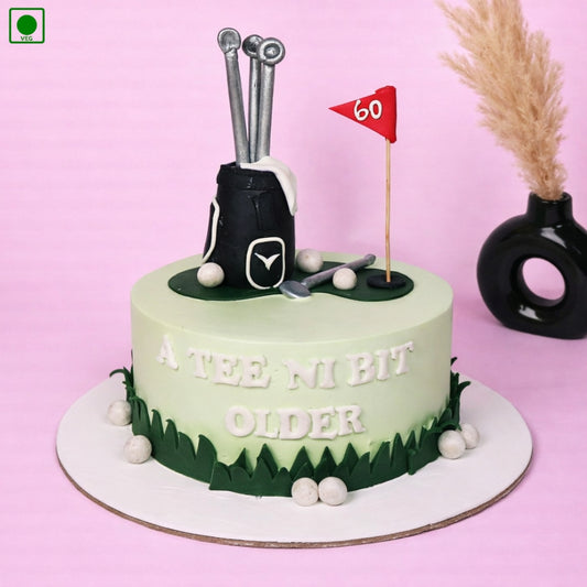Golf Lover Theme Cake - Gurgaon & Delhi NCR | Cakofy