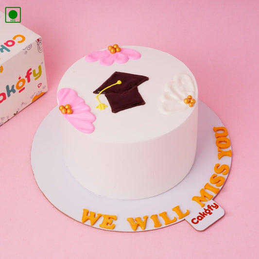 Graduation Cap Cake - Gurgaon & Delhi NCR | Cakofy