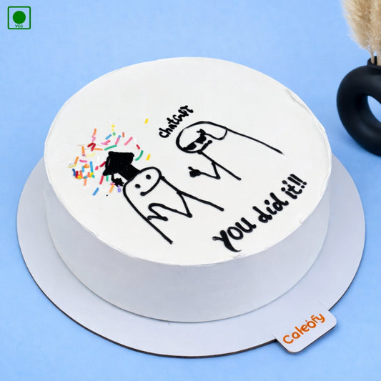 Graduation Meme Cake - Gurgaon & Delhi NCR | Cakofy