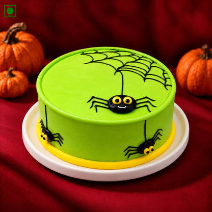 Green Spider Halloween Cake - Gurgaon, Delhi & Noida