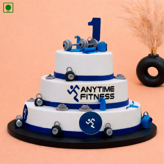 Gym Theme Designer Cake – Gurgaon & Delhi NCR | Cakofy