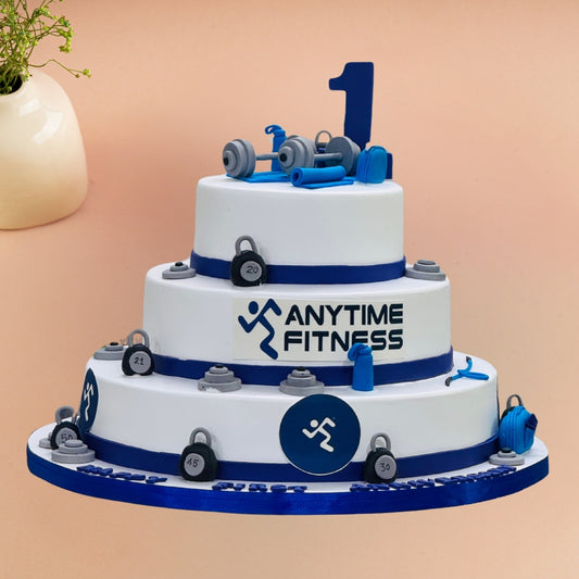 Gym Theme Designer Cake – Gurgaon & Delhi NCR | Cakofy