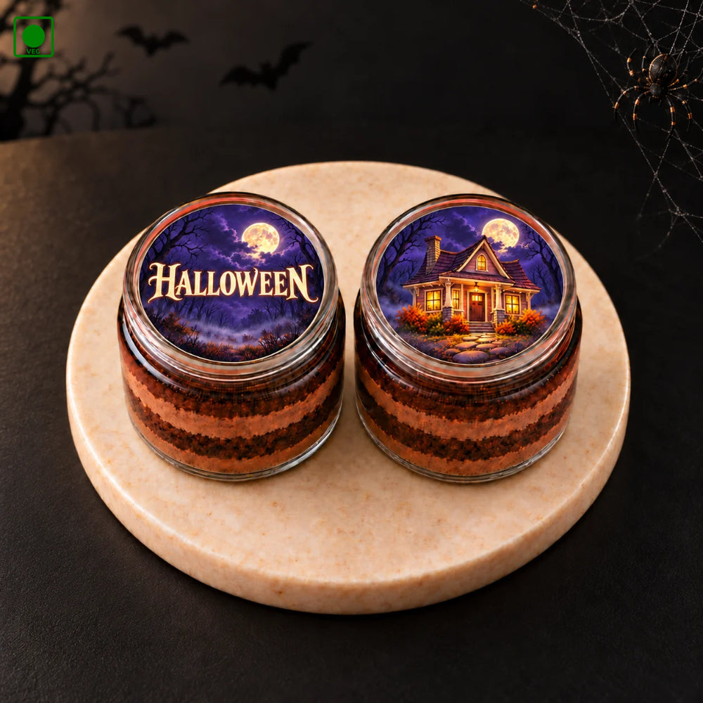 Halloween Jar Cake Duo