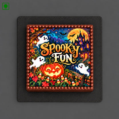 Halloween Square Cake - Gurgaon, Delhi & Noida
